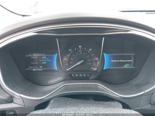 3FA6P0LU5HR277913 Ford Fusion Hybrid Se