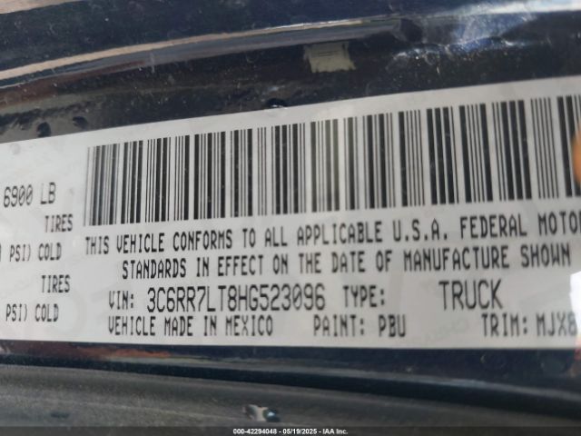 2017 RAM 1500 3C6RR7LT8HG523096 Photo 8