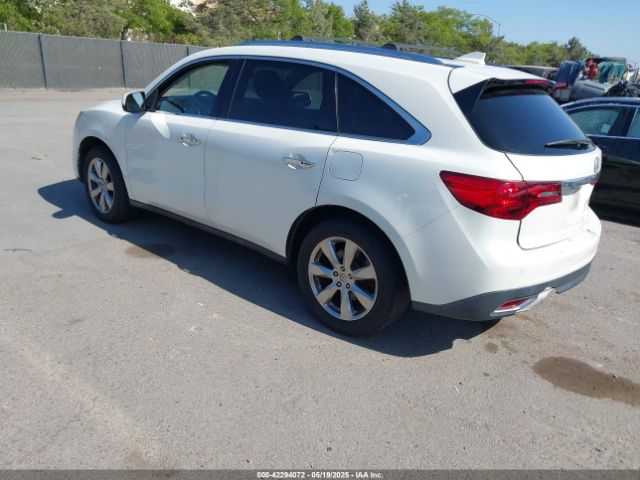 2014 ACURA MDX 5FRYD4H8XEB049707 Photo 2