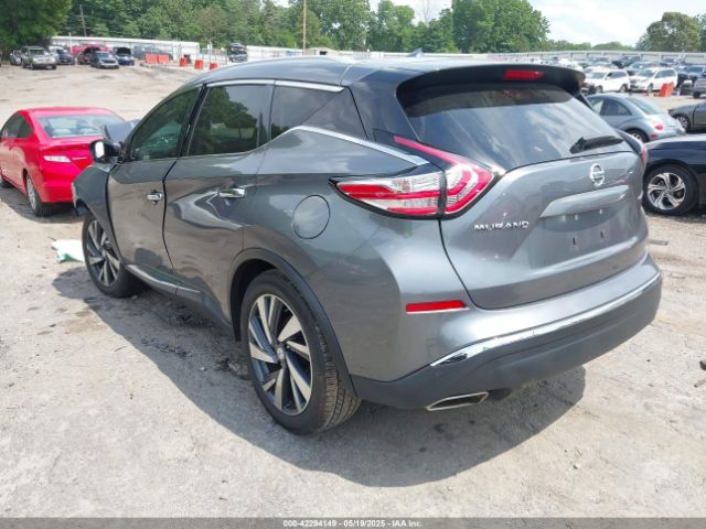 5N1AZ2MG1FN258466 Nissan Murano Platinum