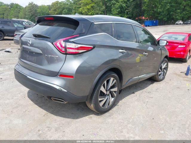 5N1AZ2MG1FN258466 Nissan Murano Platinum