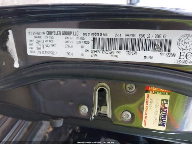 1C6RR7KT4ES295300 RAM 1500