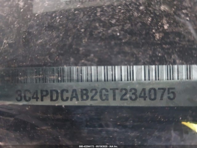 3C4PDCAB2GT234075 Dodge JOURNEY SE