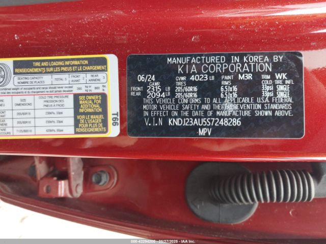 KNDJ23AU5S7248286 KIA SOUL LX