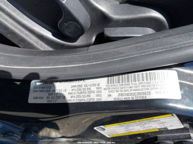 2014 FIAT 500L ZFBCFACH3EZ009820 Photo 8