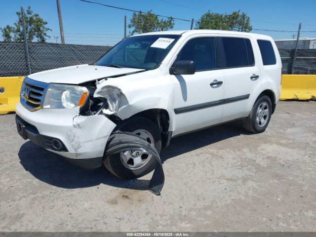 5FNYF4H28FB064098 Honda PILOT LX