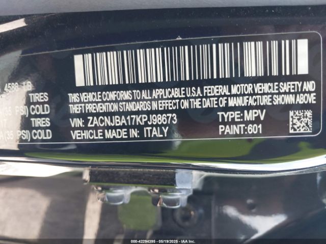 ZACNJBA17KPJ98673 Jeep Renegade Sport 4x4
