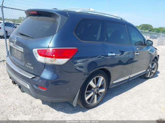 5N1AR2MMXEC691638 Nissan Pathfinder Platinum