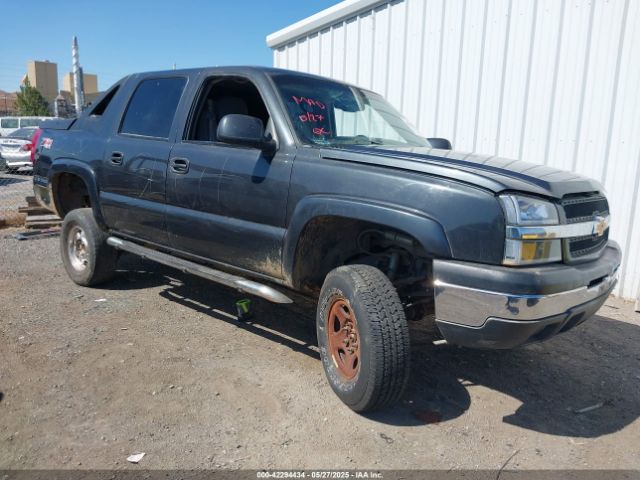 2004 CHEVROLET AVALANCHE 1500 3GNEK12TX4G106137