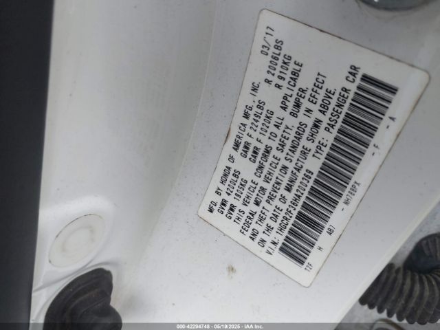 1HGCR2F36HA200369 Honda ACCORD LX