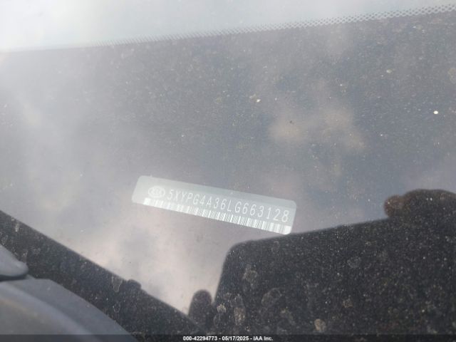 5XYPG4A36LG663128 KIA Sorento 2.4l Lx