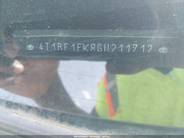 4T1BF1FK8GU211712 Toyota CAMRY SE