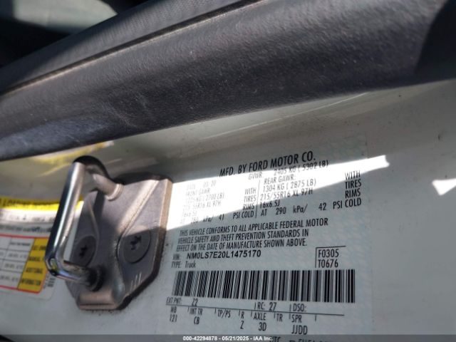 NM0LS7E20L1475170 Ford Transit Connect Xl Cargo Van
