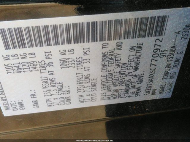 2025 NISSAN ROGUE 5N1BT3AAXSC770972 Photo 8