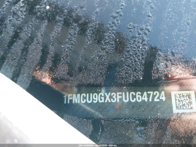 1FMCU9GX3FUC64724 Ford ESCAPE SE