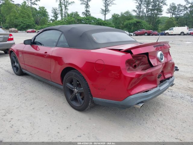 2010 FORD MUSTANG 1ZVBP8FH0A5139014 Photo 2