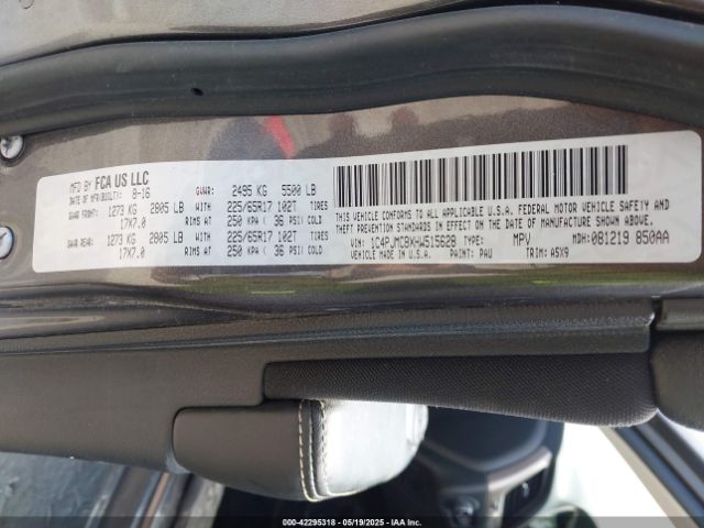 1C4PJMCBXHW515628 Jeep Cherokee Latitude 4x4