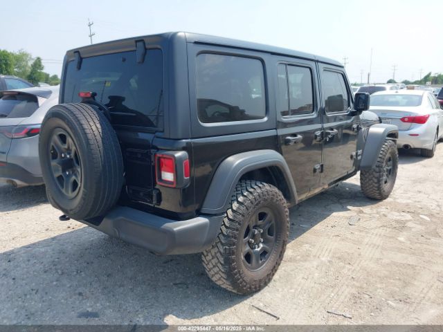 1C4HJXDG4JW191470 Jeep Wrangler Unlimited Sport 4x4
