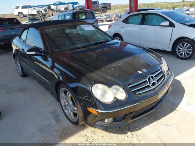 2008 MERCEDES-BENZ CLK 550 WDBTK72F58T089686
