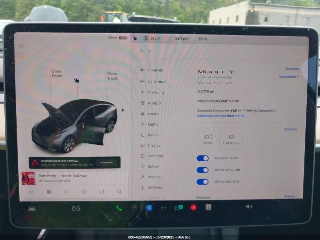 2021 TESLA MODEL Y 5YJYGDEE6MF146341 Photo 6