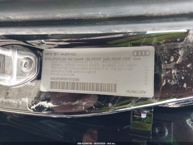 WAUFFGFF9F1072585 Audi S3 2.0t Premium Plus