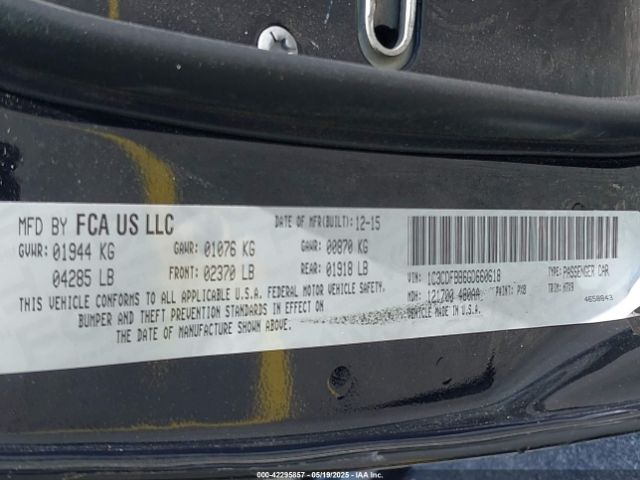 1C3CDFBB6GD660618 Dodge DART SXT