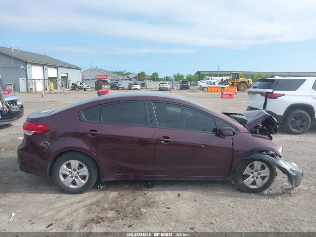 3KPFK4A77JE167925 KIA FORTE LX