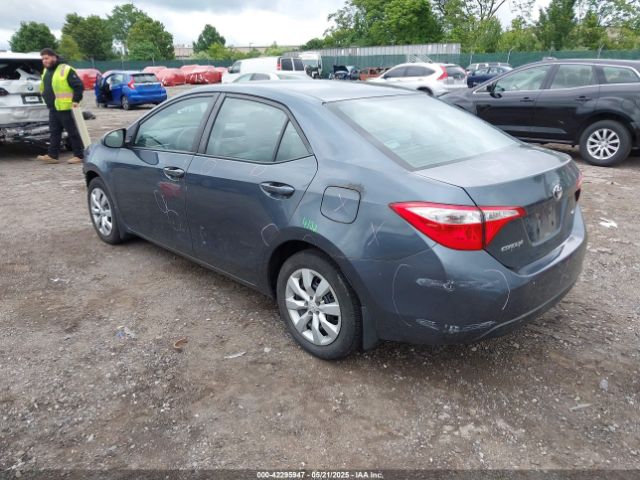 2T1BURHE1GC682906 Toyota COROLLA LE