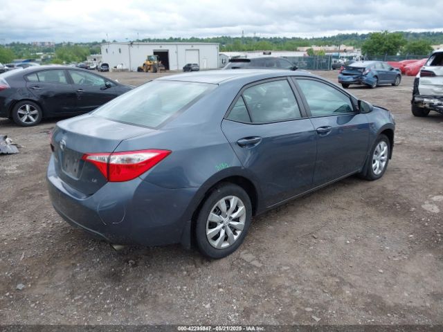 2T1BURHE1GC682906 Toyota COROLLA LE