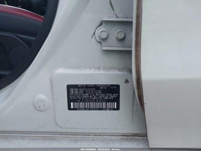 Subaru WRX 2020 JF1VA2E69L9834320 Image 9