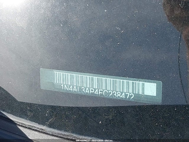 1N4AL3AP4FC238472 Nissan Altima 2.5 Sv