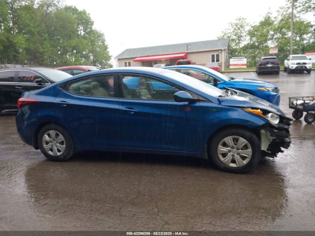 KMHDH4AE6GU619146 Hyundai ELANTRA SE