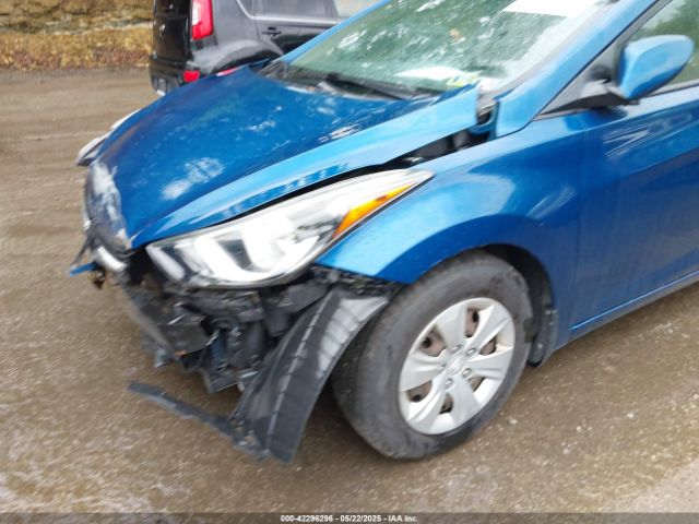 KMHDH4AE6GU619146 Hyundai ELANTRA SE