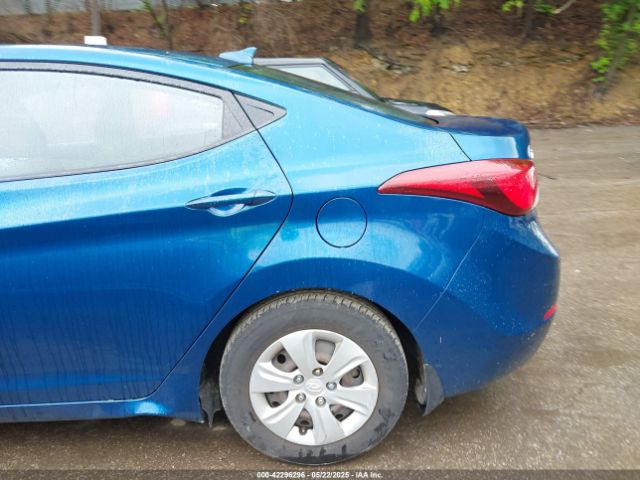 KMHDH4AE6GU619146 Hyundai ELANTRA SE