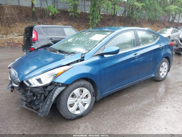 KMHDH4AE6GU619146 Hyundai ELANTRA SE
