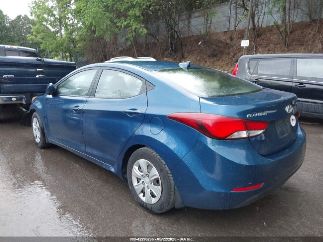 KMHDH4AE6GU619146 Hyundai ELANTRA SE