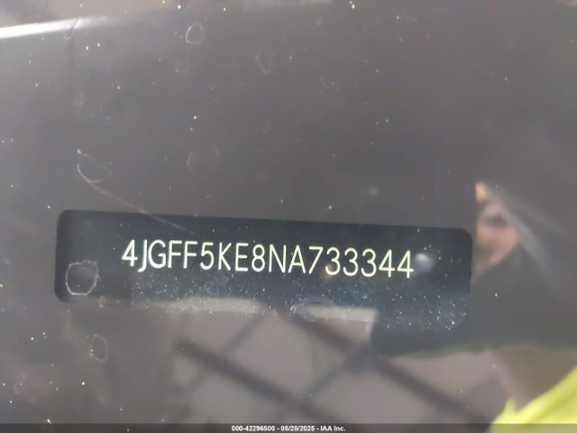 4JGFF5KE8NA733344 Mercedes-Benz Gls 450 4matic