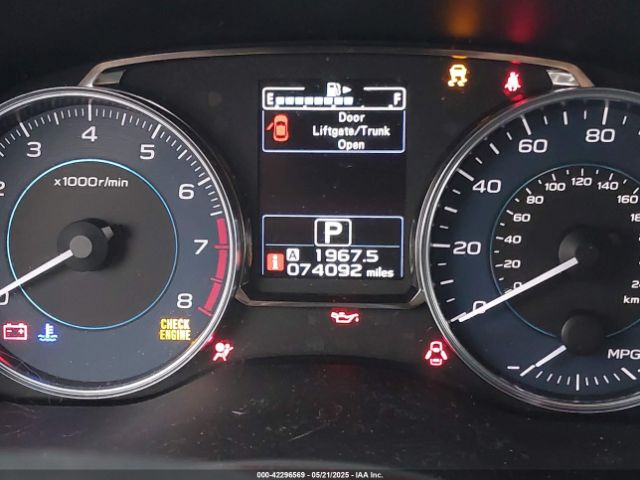 JF2GPAPC0F8291188 Subaru Xv Crosstrek 2.0i Limited