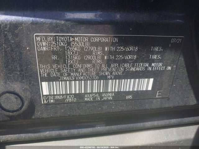 Toyota Rav4 Prime Se 2021 JTMAB3FVXMD052706 Image 9