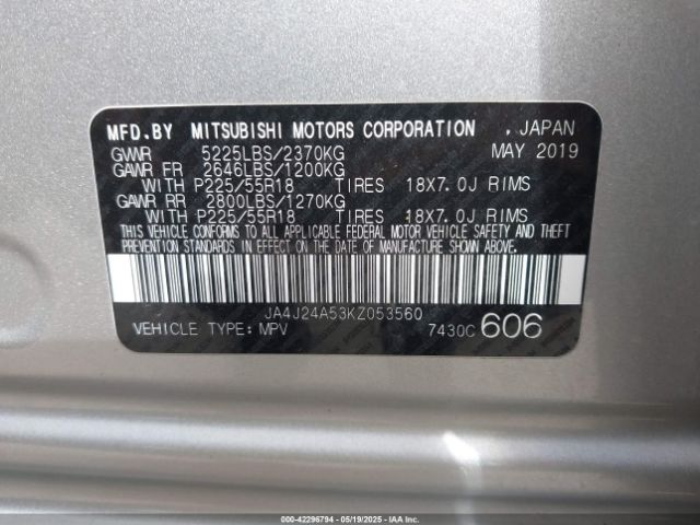 JA4J24A53KZ053560 Mitsubishi s61 - y61