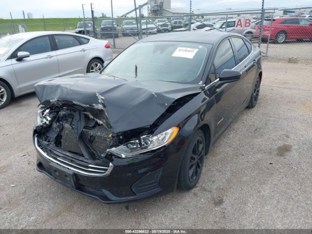 2019 FORD FUSION HYBRID 3FA6P0LU1KR130883 Photo 1