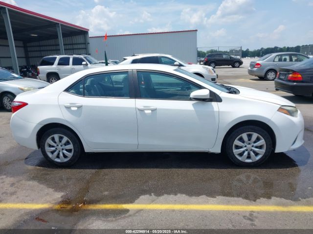 5YFBURHE9GP521784 Toyota COROLLA LE
