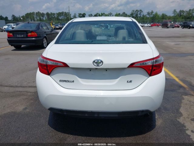 5YFBURHE9GP521784 Toyota COROLLA LE