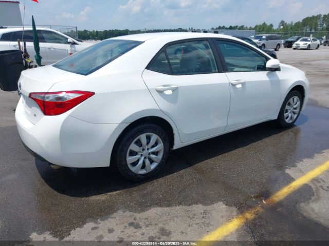 5YFBURHE9GP521784 Toyota COROLLA LE