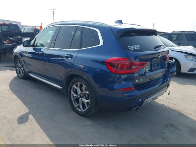 2021 BMW X3 5UXTY3C01M9F26580 Photo 2