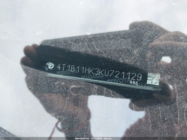 4T1B11HK3KU721129 Toyota a25a-fks