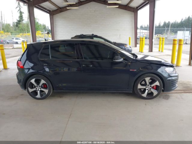 3VW547AU4GM021314 Volkswagen Golf Gti Se W/performance Package 4-door