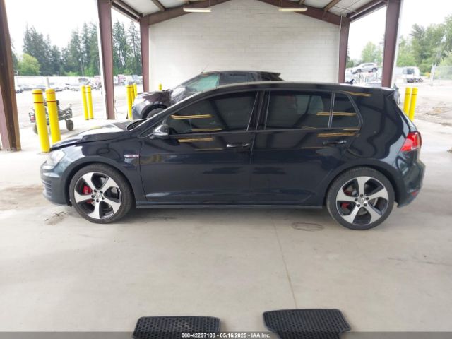 3VW547AU4GM021314 Volkswagen Golf Gti Se W/performance Package 4-door