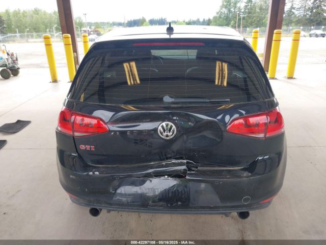 3VW547AU4GM021314 Volkswagen Golf Gti Se W/performance Package 4-door