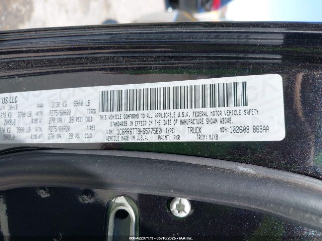 1C6RR6TT9HS577560 RAM 1500 Big Horn